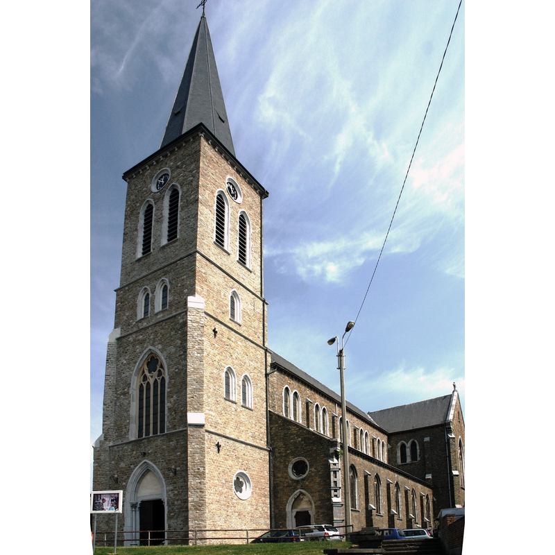 Source caption: "Sint-Gertrudiskerk" -- the modern church of 1759