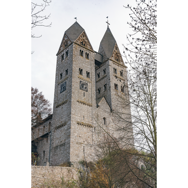 Source caption: "Limburg, Dietkirchen, Kath. Pfarrkirche St. Lubentius und Juliana"