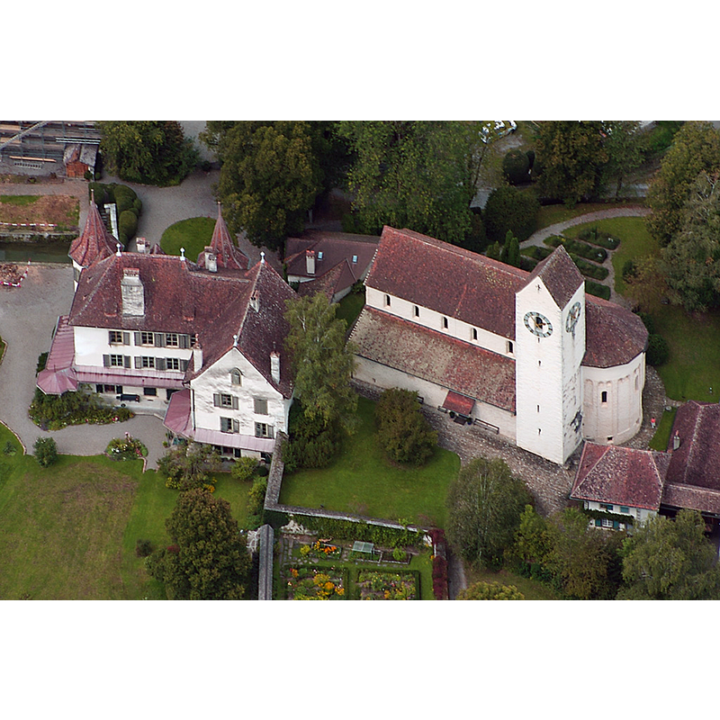 Source caption: "Schloss und Kirche Amsoldingen, Schweiz"
