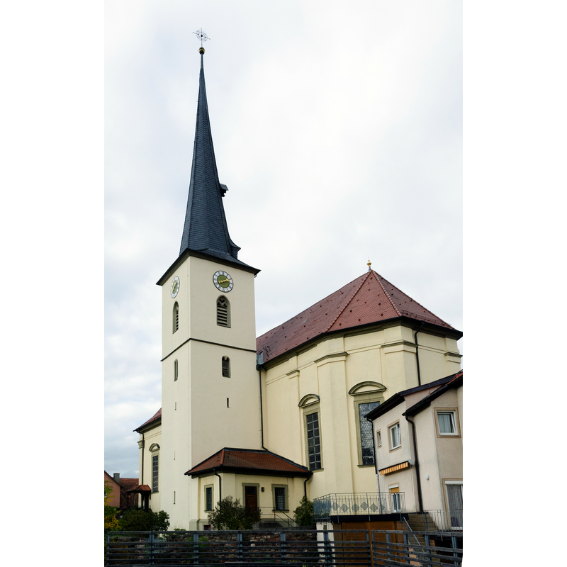 Source caption: "Burkardroth, St. Petrus in Ketten, Exterior"
