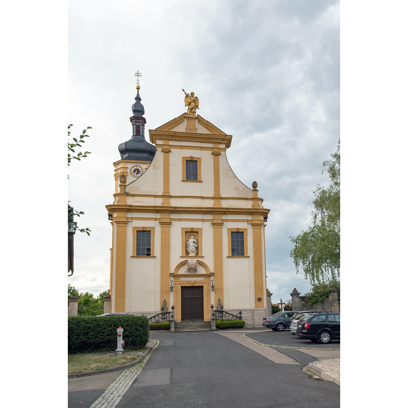 Source caption: "Gaukönigshofen, Kirchplatz 1"