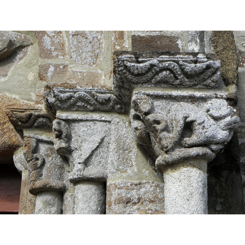 Source caption: "Église Saint-Jacques de Perros-Guirec (22). Ébrasement droit du portail sud."