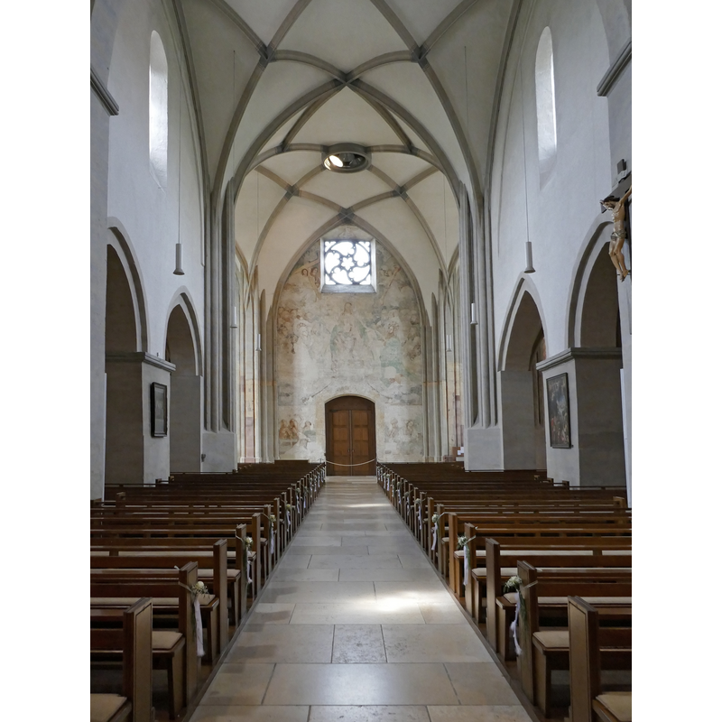 Source caption: "Breisacher Stephansmünster, Langhaus."