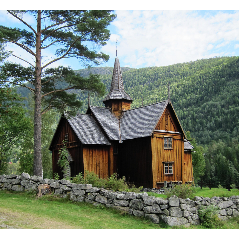 Source caption: "Nore Stavkirke"
