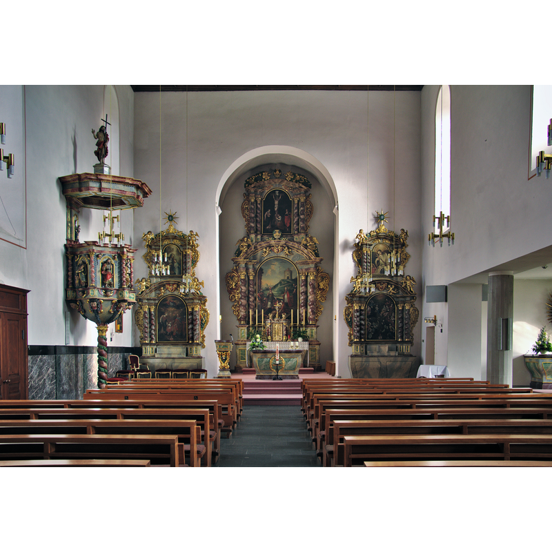 Source caption: "Catholic church - St. Vitus (Altar) in Bad Salzschlirf / Hesse / Germany"