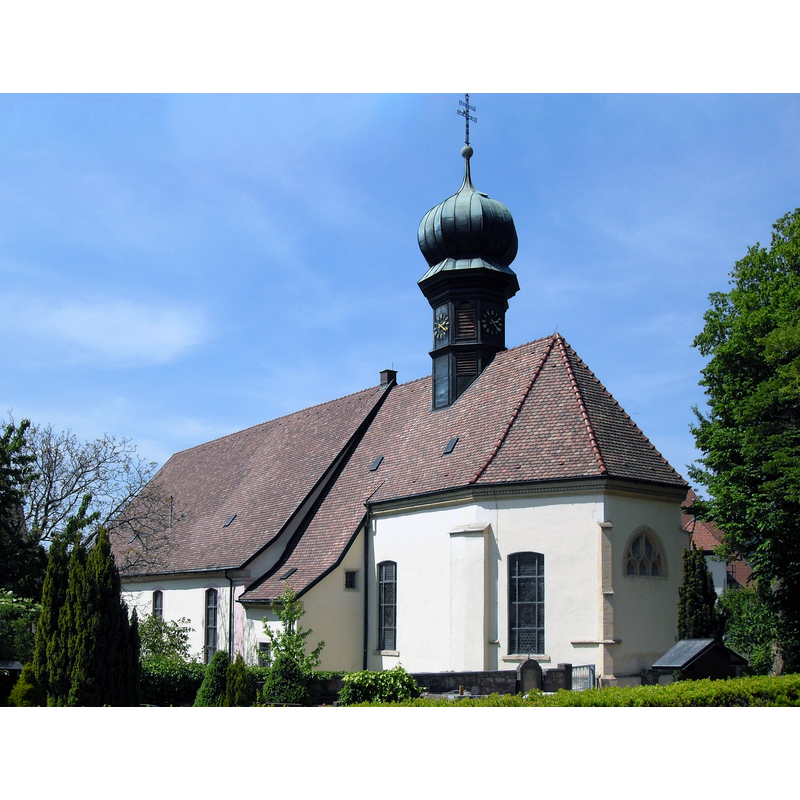 Source caption: "Klosterkirche St. Fides und Markus in Sölden"