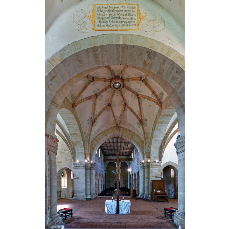 Source caption: "The monastery church of Lorch."