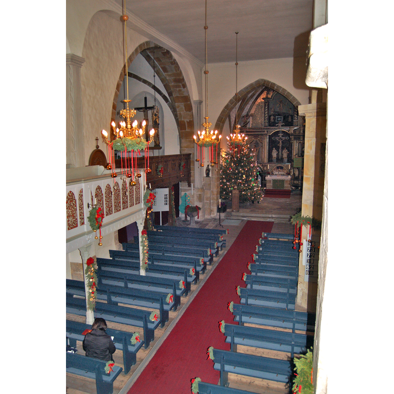Source caption: "Klosterkirche Weihnachten Wennigsen"