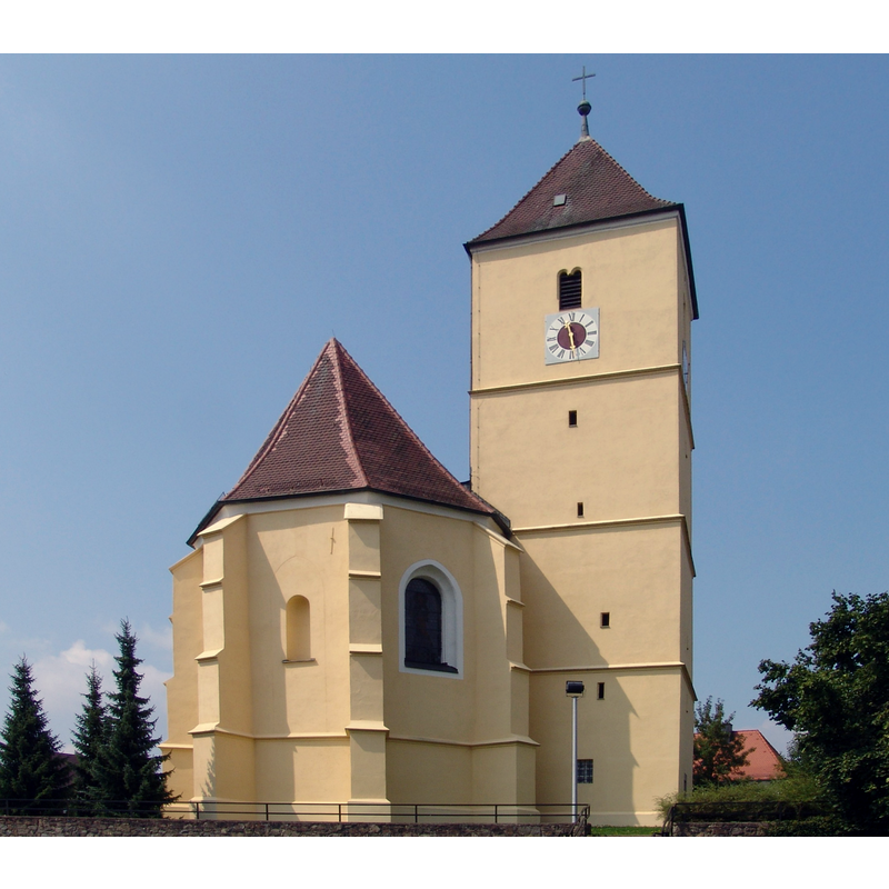 Source caption: "Alte Pfarrkirche Mariä Himmelfahrt Altenstadt a.d.WN"