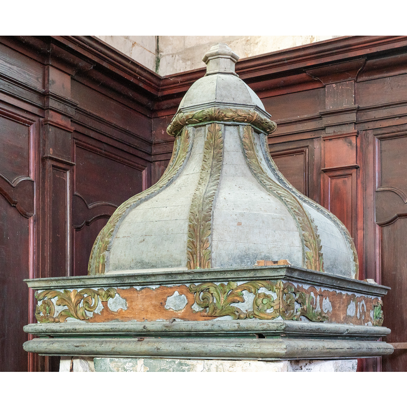 the mid-19thC font cover