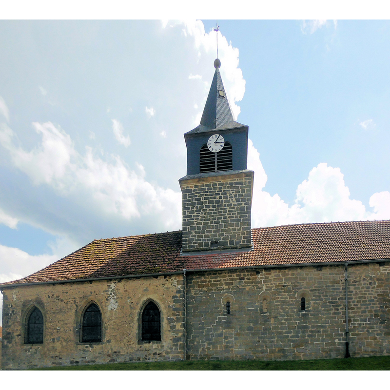 Source caption: "Kirche Mariä Himmelfahrt in Robécourt"