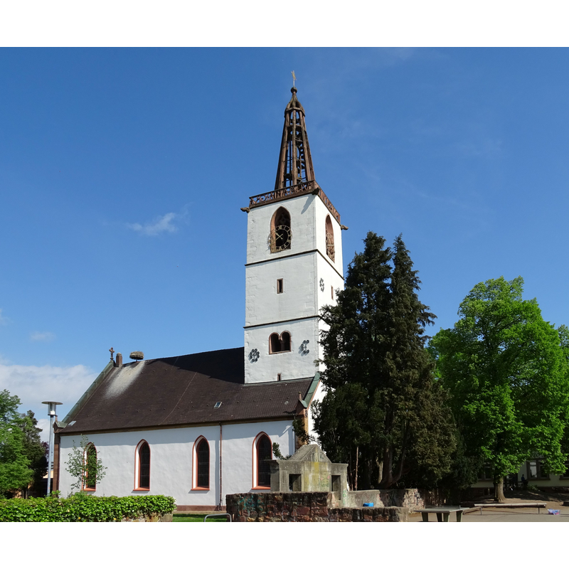 Source caption: 'St. Georg, Denzlingen, Baden-Wurttemberg, Germany"