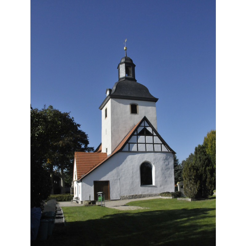 Source caption: "Hochheim bei Gotha, Kirche"