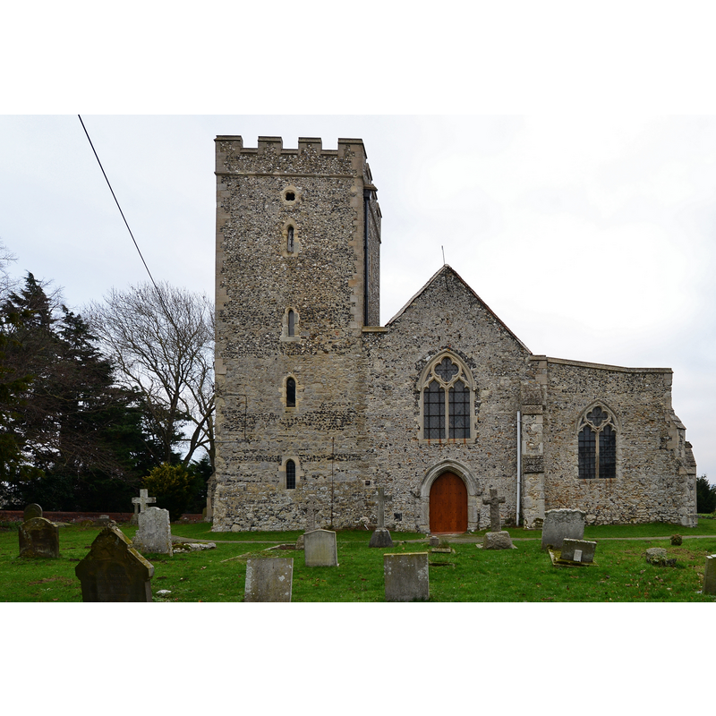 Source caption: "Graveney, All Saints Church: Northern aspect"
