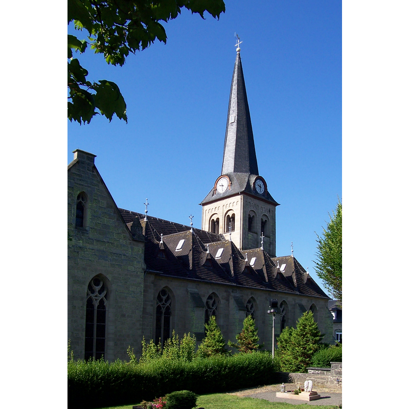 Source caption: "St. Philippus und Jakobus (Kempenich) Nordseite"