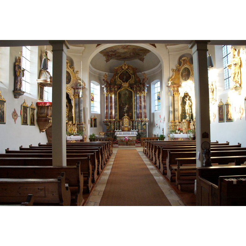 Source caption: "Die katholische Pfarrkirche St. Vitus in Kottingwörth bei Beilngries:"