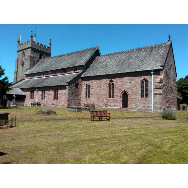 Source caption: "Herefordshire, BURGHILL, St Mary the Virgin"