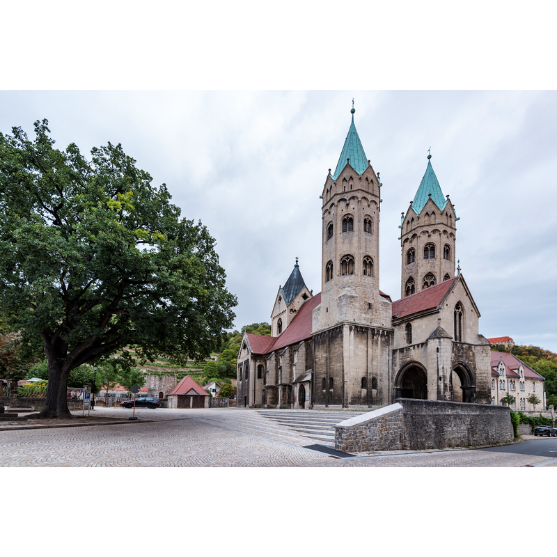 Source caption: "Freyburg (Unstrut), Kirchplatz, Kirche St. Marien"
