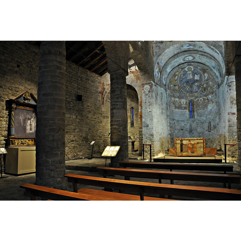 Source caption: "Iglesia de Sant Climent de Taüll"