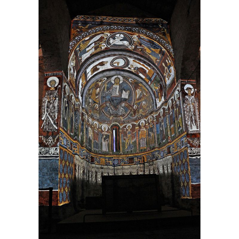 Source caption: "Iglesia de Sant Climent de Taüll"