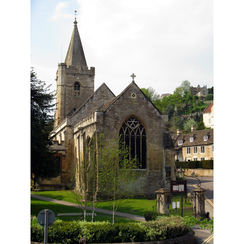 Source caption: "Holy Trinity church, Bradford-on-Avon"