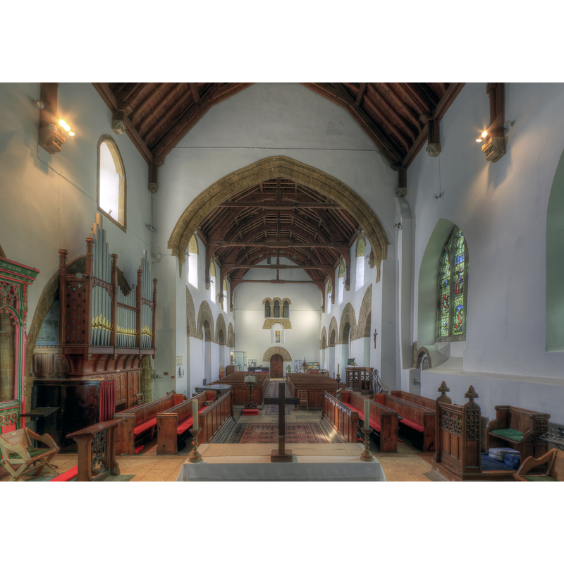 Source caption: "All Saints' Church, Brixworth"
