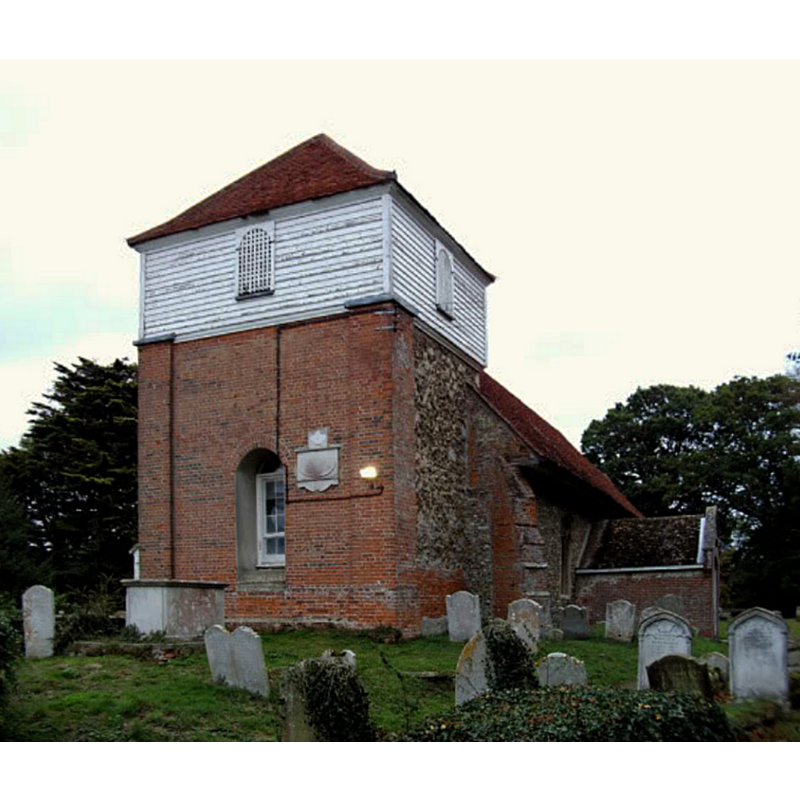 Source caption: "All Saints Church, Great Oakley, Essex"