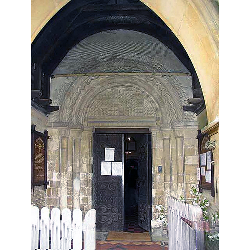 Source caption: "St Peter & St Paul Church, Ospringe, Kent - Porch"