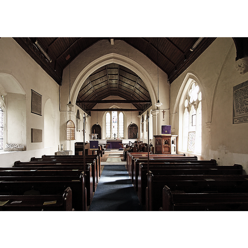 Source caption: "St Mary, North Shoebury - East end"
