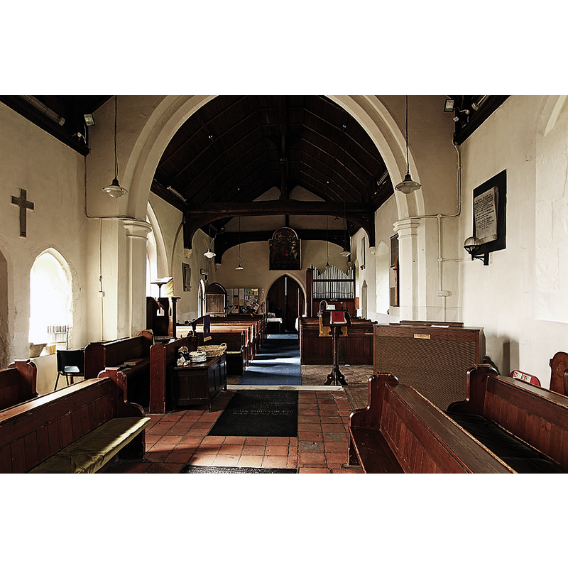 Source caption: "St Mary, North Shoebury - West end"