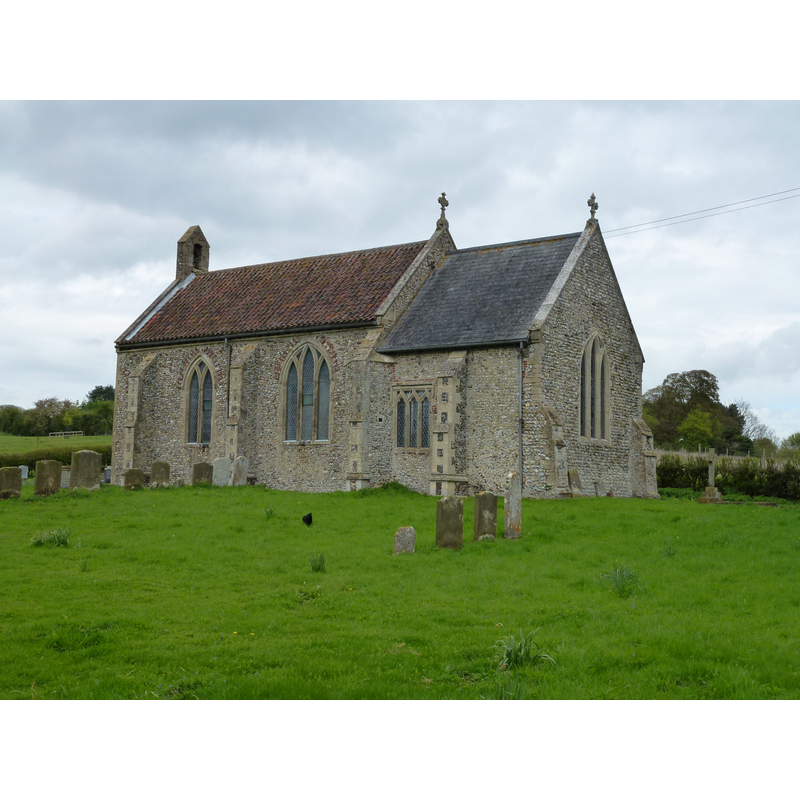 Source caption: "Small church in North Barsham"