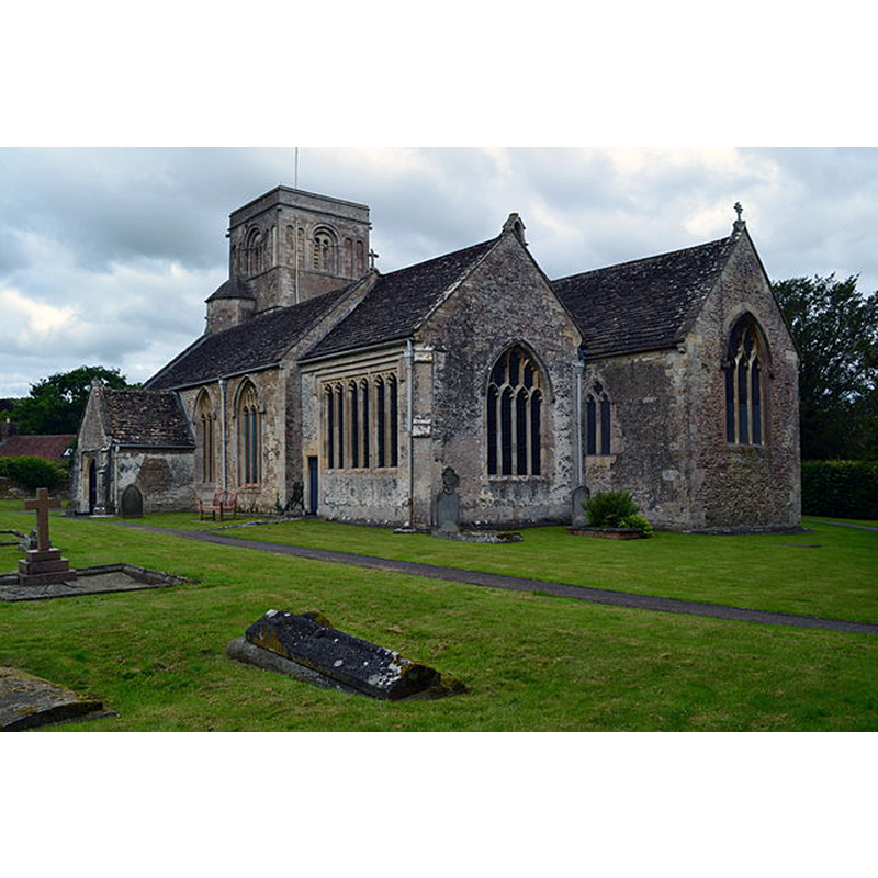 Source caption: "St George's Church, Beckington"