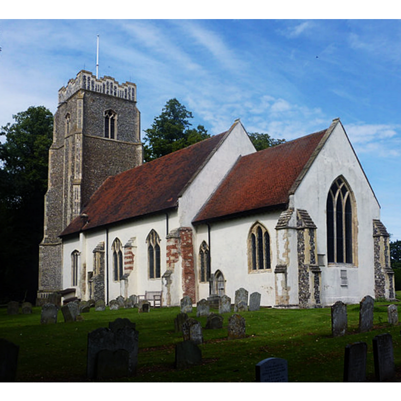 Source caption: "All Saints Church, Brandeston"