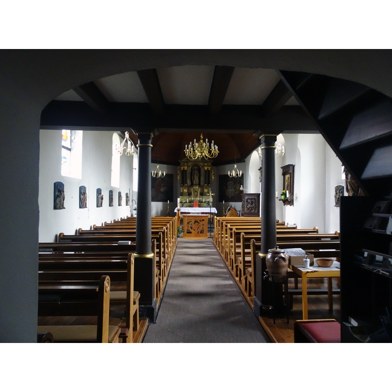 Source caption: "St. Martinus, Bimmen. interieur"