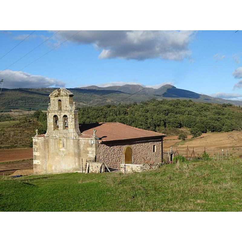 only the font remains of the medieval church now