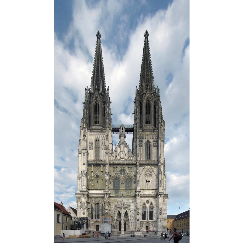 Source caption: "Regensburger Dom"