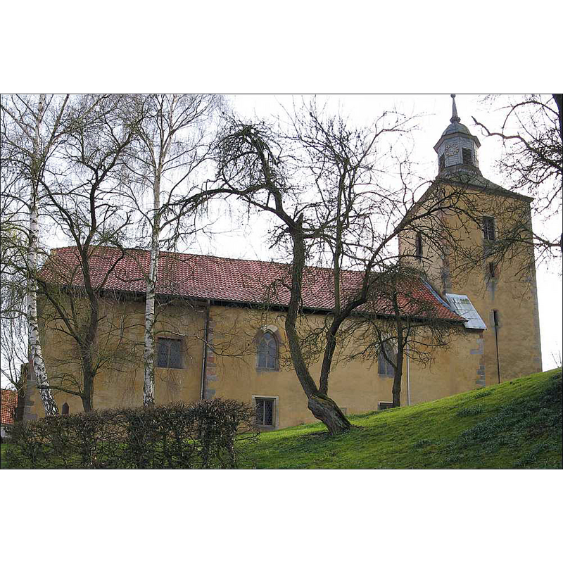Source caption: Romanische evangelische Kirche in Braach (Rotenburg an der Fulda)