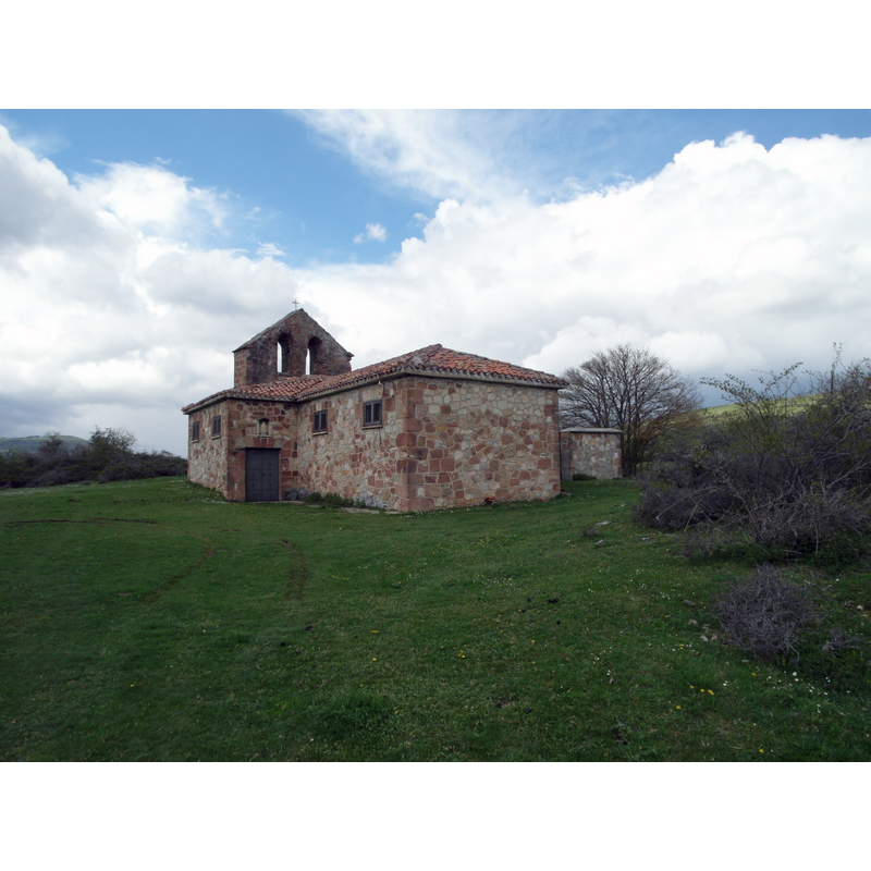 Source caption: "Iglesia de Pradilla de Belorado."