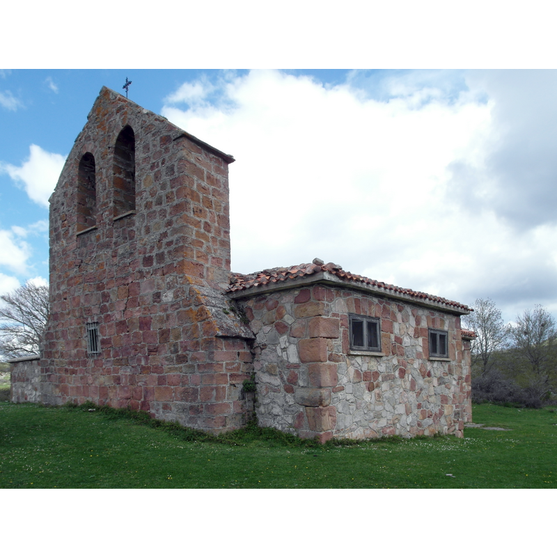 Source caption: "Iglesia de Pradilla de Belorado."