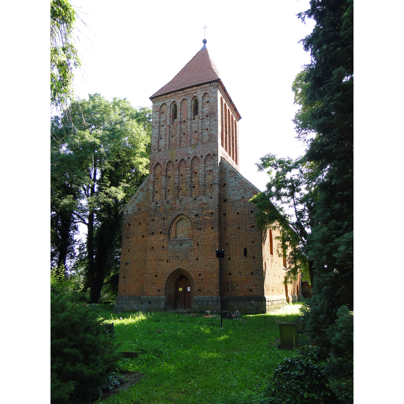 Source caption: "Kirche in Kirch Kogel im Landkreis Güstrow, Mecklenburg-Vorpommern, Deutschland"