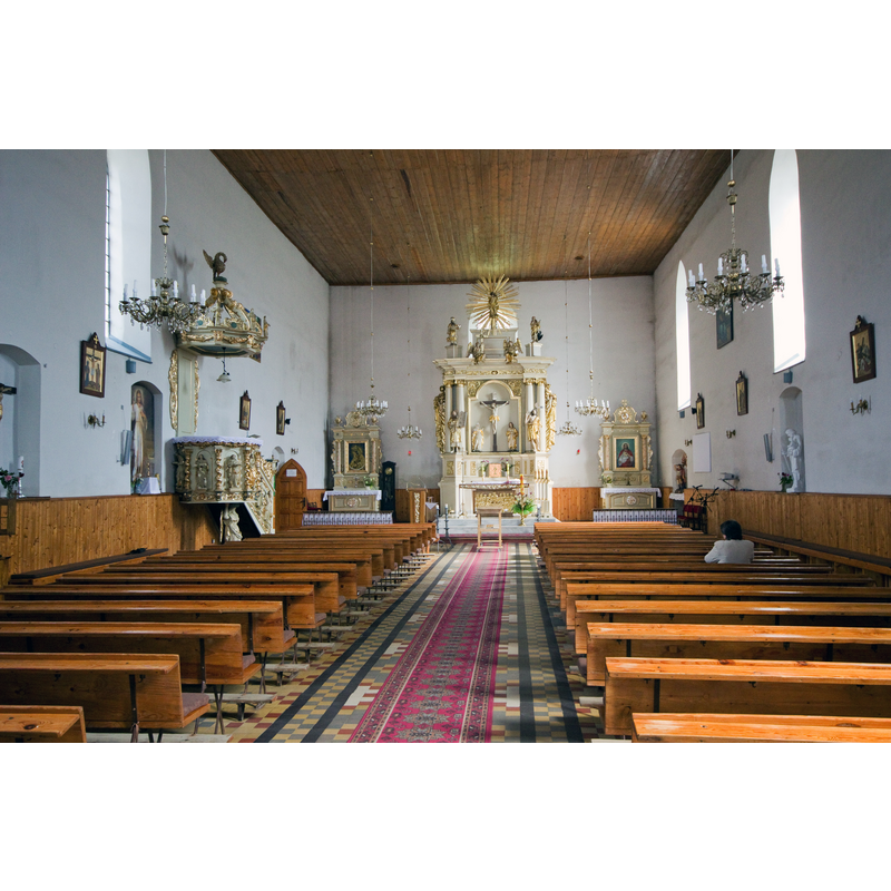 Source caption: "Bartoszyce, ul. Nowowiejskiego 4 - kościół parafialny pw. św. Jana Chrzciciela wraz z wyposażeniem wnętrza"