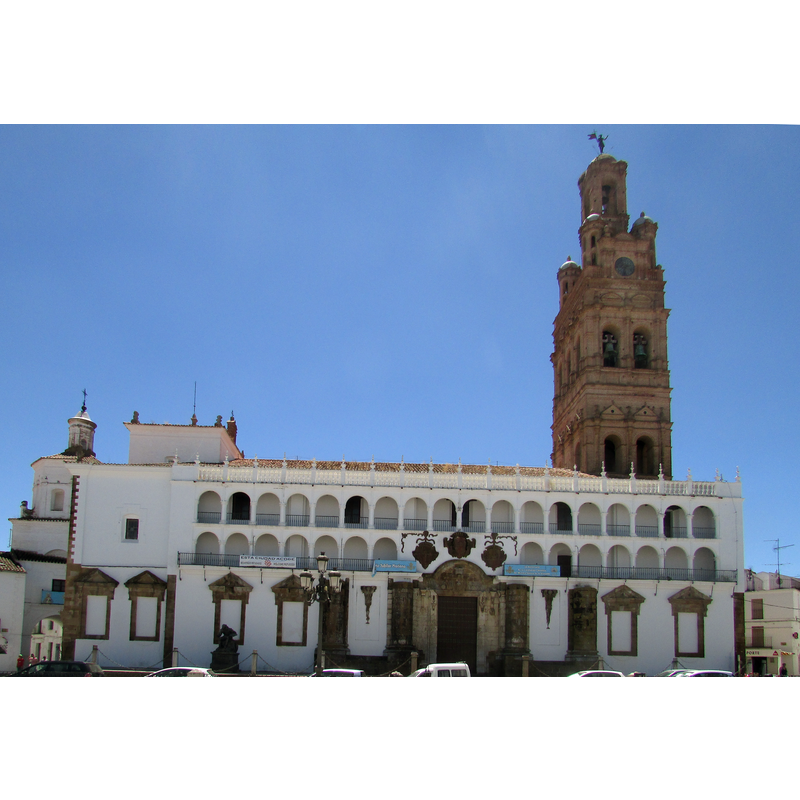 Source caption: "Church of Our Lady of Granada, Llerena Extremadura"