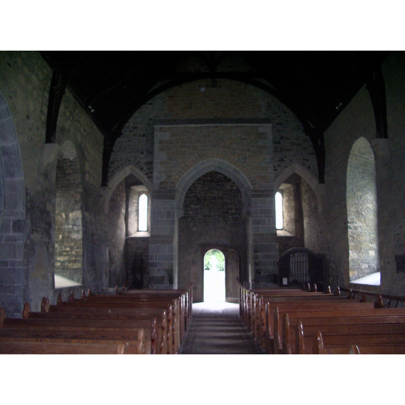 Source caption: "Clonfert Cathedral, nave"