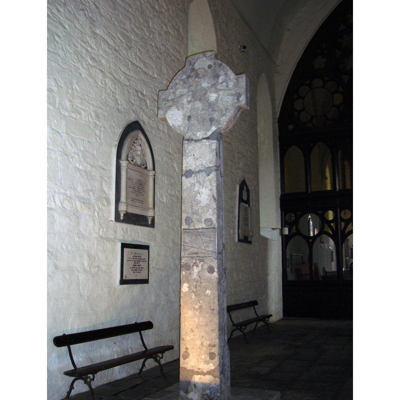 Source caption: "High Cross in Killaloe Cathedral, Co. Clare, Ireland"