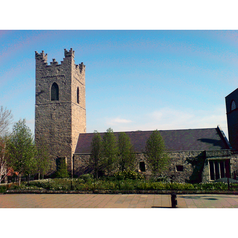 Source caption: "Famous Protestant Church in Dublin, ROI."