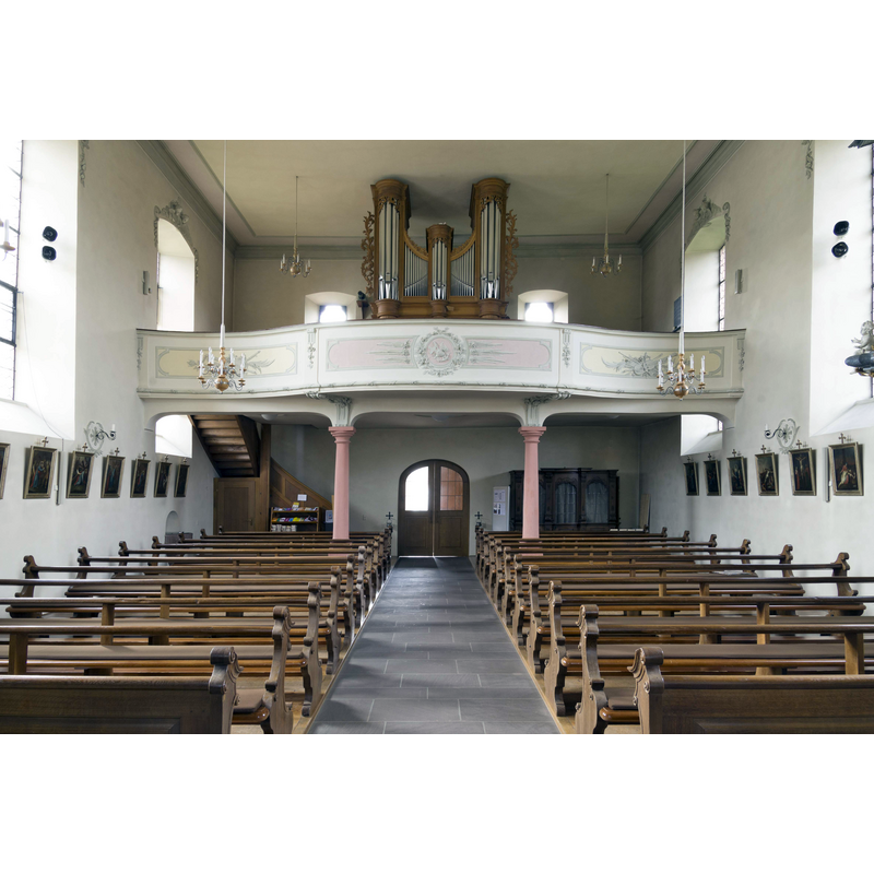 Source caption: "Die Katholische Pfarrkirche in March Holzhausen"