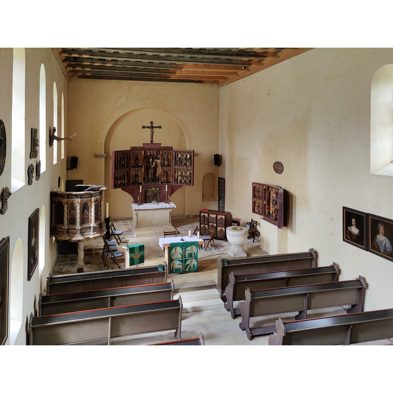Source caption: "Ehem. Klosterkirche St. Marien Marienborn, Gemeinde Sommersdorf, Landkreis Börde, Sachsen-Anhalt, Deutschland"