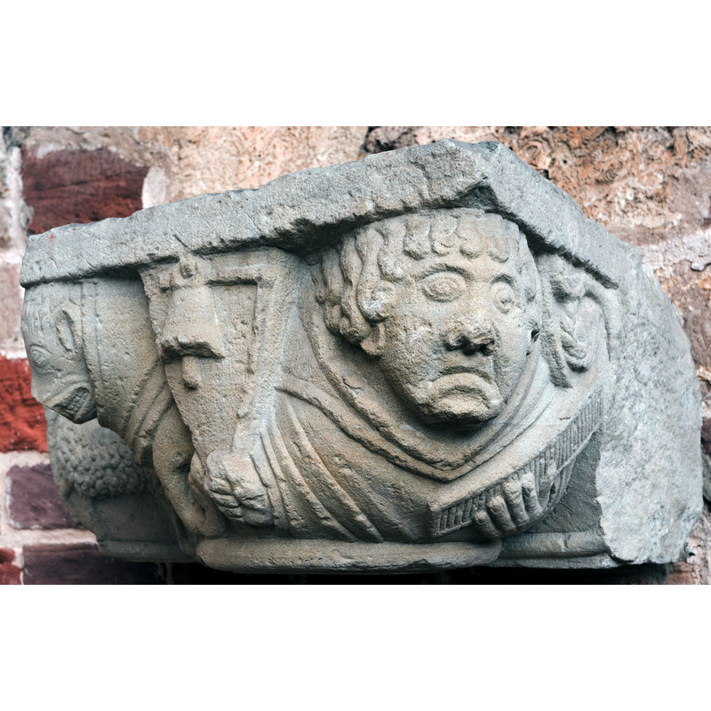 Source caption: "Bad Hersfeld, Im Stift, Stiftskirchenruine, von Innen"