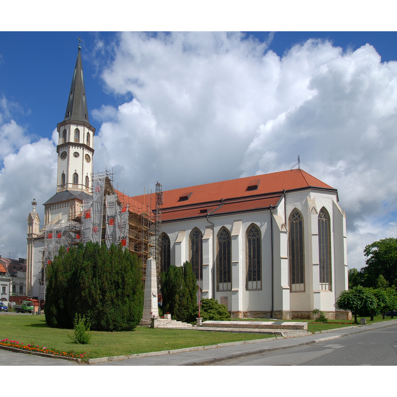 Source caption: "miasto Levoča"