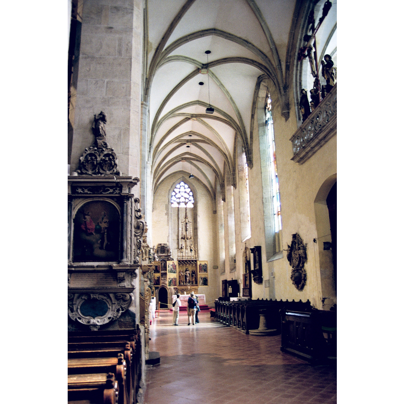 Source caption: "Kościół św. Jakuba w Lewoczy - Oratorium Korwinowskie"